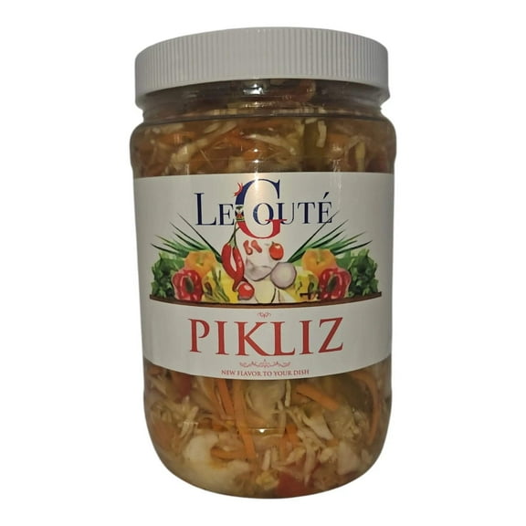 Haitian Pikliz, Pikliz Ayisyen, Haiti Pickles. 32 Oz XL (Bon bagay)