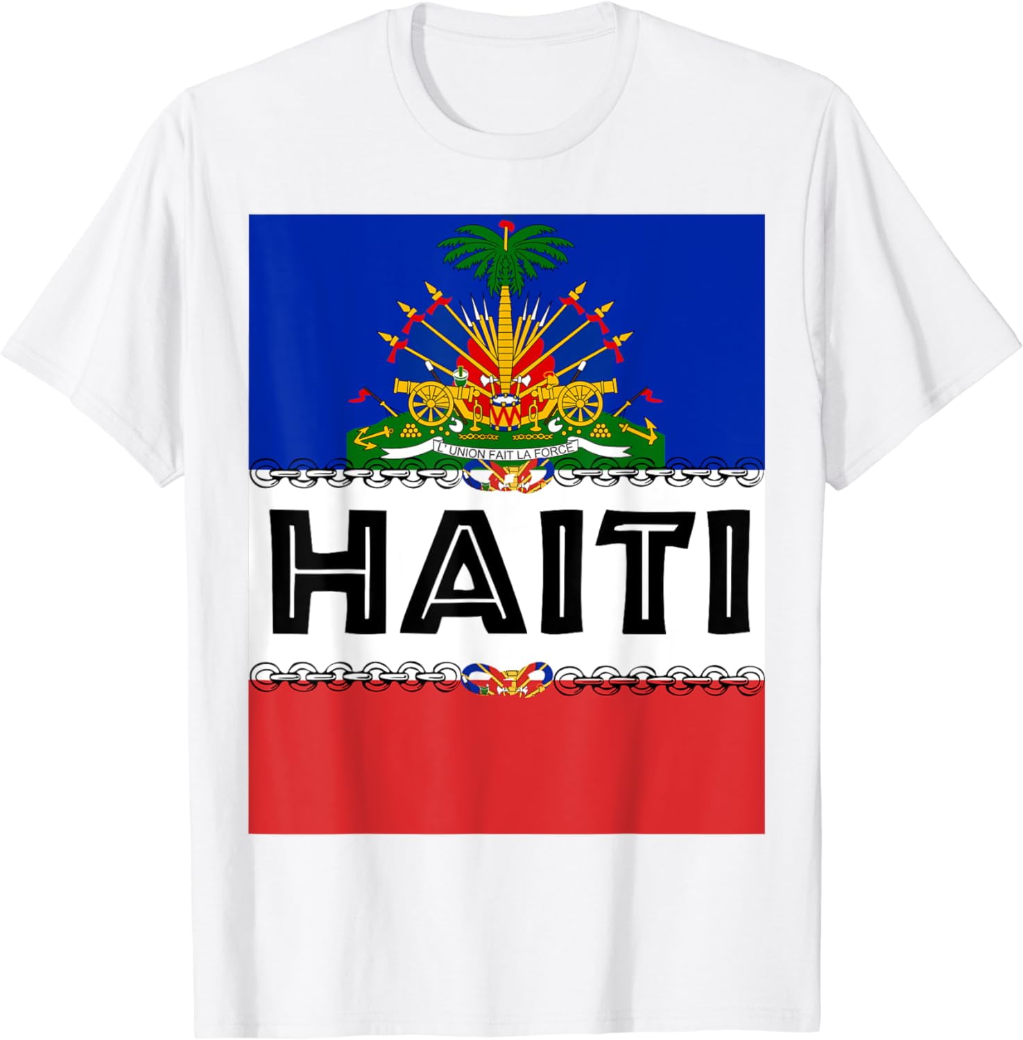 Haitian Pride For Haiti Flag Day Gift Ayiti Chains Zoe T-shirt 