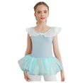 thumbnail image 1 of Haitryli Ballet Gymnastics Dance Leotards for Girls Kids Ballerina Outfit Dress with Sequins Tulle Tutu Skirt Blue Leotard&Skirt 170/L, 1 of 7
