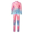 thumbnail image 1 of Haitryli Girls Full Length Long Sleeve Unitard Leotard Mermaid Fish Scale Gymnastic Jumpsuit Type D 11-12, 1 of 7