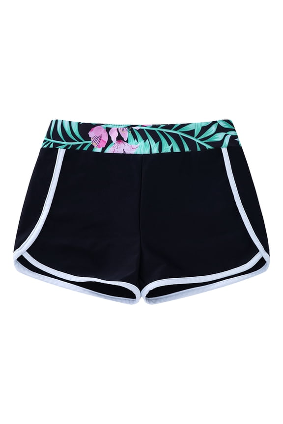 Girls Printed Swim Trunks Beach Board Shorts Swimming Surfing Bottoms Lily 10