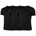 thumbnail image 1 of Haitryli Kids Boys 3 Pack Sports T-shirts Lightweight Workout Running Tops School PE Class Athletic Black 120, 1 of 3
