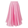 thumbnail image 1 of Haitryli Kids Girls Ballroom Dance Skirt Satin Swing Latin Salsa Belly Cha Cha Flamenco Dance Skirts Dancewear Pink 7-8, 1 of 6