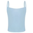 thumbnail image 1 of Haitryli Kids Girls Camisole Vest Spaghetti Straps Dance Tank Tops Workout Training Vest Undershirts Blue 6-8, 1 of 7