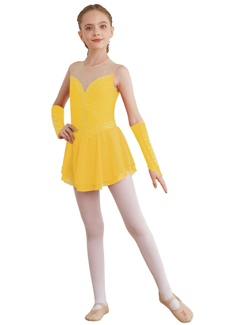 yellow prom dress 2024 Black Girl V Neck Sequin Long Sleeves – DCdress Ceremony Cap And Gown Vacation Outfit Dresses Misses Sleeve Length Material:Printed