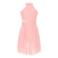 thumbnail image 1 of Haitryli Kids Girls Sleeveless Ballet Lyrical Dance Dress Figure Ice Skating Dress Gymnastic Leotard Pink 6, 1 of 7