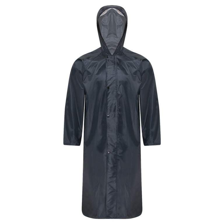 Mens knee length raincoat on sale