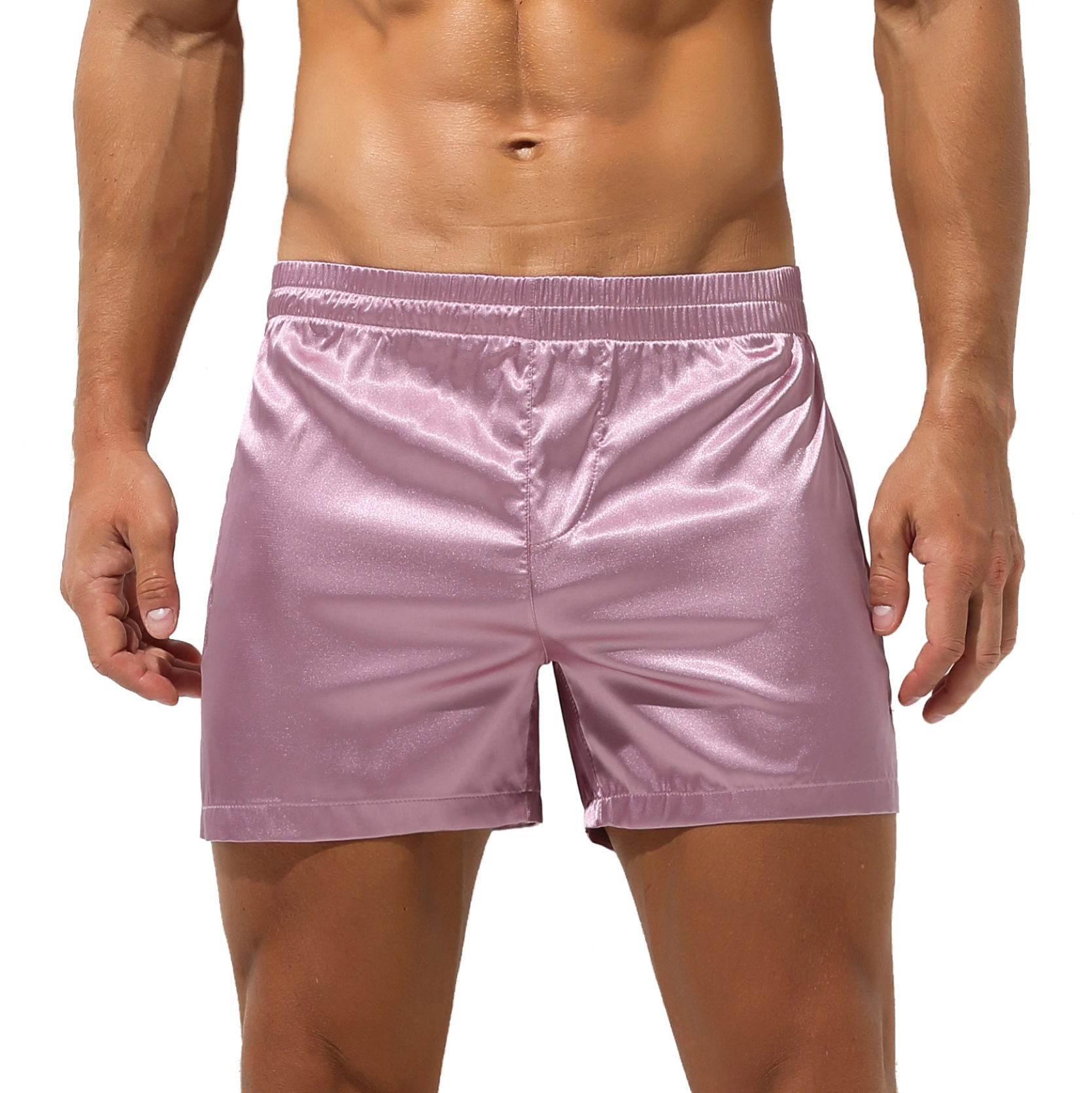 Indulge in luxury with our Silk Men's Triangle Underwear featuring a genuine silk crotch and mesh detailing for ultimate comfort and style.