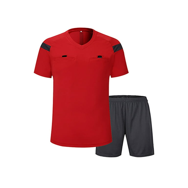 Red Athletic Referee T-Shirt Red Athletic Referee T-Shirt