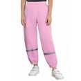 thumbnail image 1 of Haitryli Unisex Girls Boys Waterproof and Windproof Rain Trousers Outdoor Water Resistant Rain Pants 2-12 Years Pink L/110-116, 1 of 4