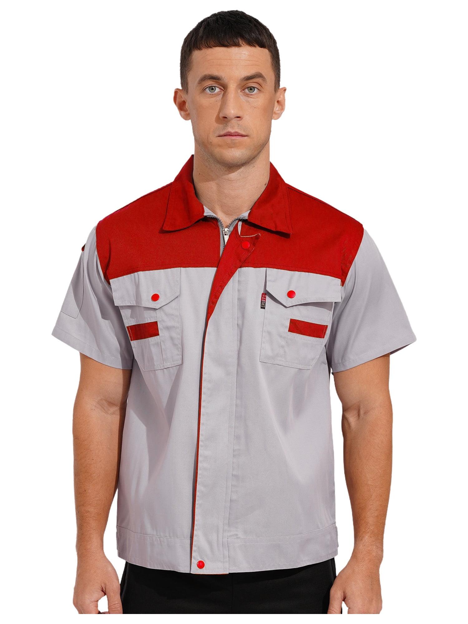 80s MFG Over Pockets Work Shirt｜メンズ