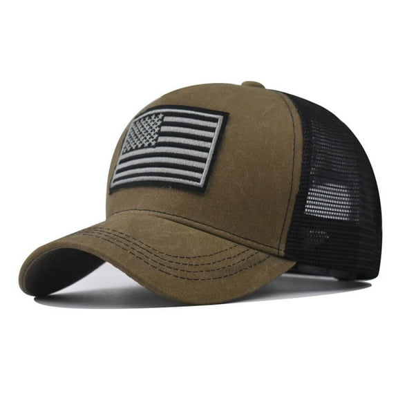 Haivin Baseball Cap for Men and Women, Patriotic Design, Sun Protection Outdoor, for Sports Travel and Daily Use