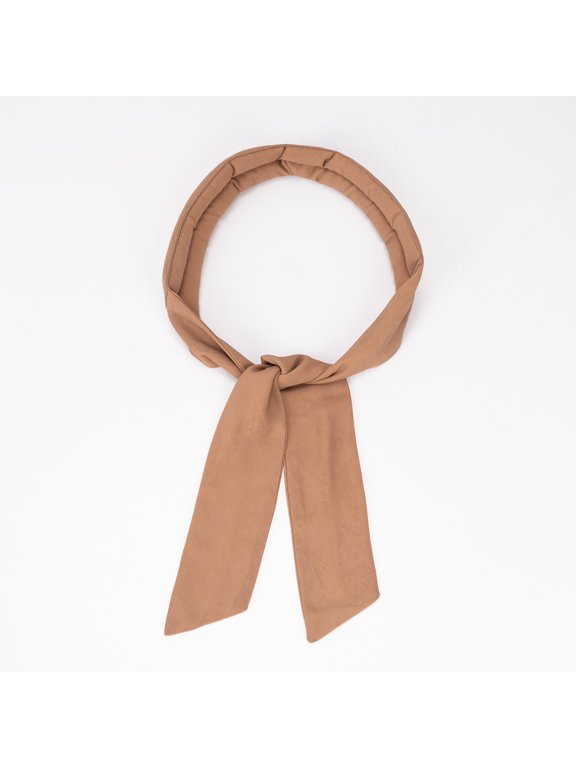 Cooling Ice Silk Neck Scarf with Ties for Women Summer Breathable Sweatband