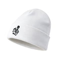 thumbnail image 1 of Haivin Halloween Horror Skull Series Embroidered Knit Beanie Hat for Adults, 1 of 6