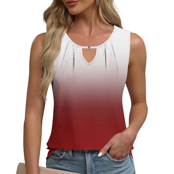 Haivin Ladies' Spring And Summer Casual Solid Color Sleeve Round Neck Sleeve Round Neck Top/Shirt
