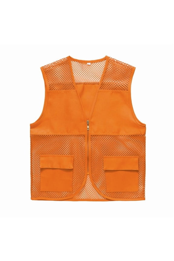Men's and Women's Sports Vest, Lightweight Mesh Composite Vest with Stand-Up Collar, Quick-Dry Breathable Sporty Vest for Gym, Running and Outdoor Activities