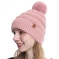 thumbnail image 1 of Haivin Warm Fleece Lined Knit Beanie Hat for Women Thick Double Layer Winter Cap Cozy Cold Weather, 1 of 4