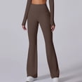 thumbnail image 1 of Haivin Women's High Waist Flare Leg Yoga Pants with Tummy Control and Brushed Interior, Outdoor Sports for Gym, Running, and Daily Use, 1 of 9