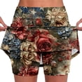 thumbnail image 1 of Haivin Women's Mid-Waist Culottes Shorts, Sporty Casual Design for Sports and Daily Wear, 1 of 3