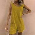 thumbnail image 1 of Haivin Women's Sleeveless Jumpsuit with Pockets, Solid Color Lightweight Summer Wear for Casual and Daily Use, 1 of 7