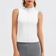 thumbnail image 1 of Haivin Women's Stand-up Collar Sleeveless Elastic Breathable Slim Sports, 1 of 6