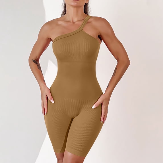 Haivin Yoga Bodysuit for Woman,One-Piece Tank Top with Slim-Fit and Seamless Design, Quick-Dry Sporty Wear for Fitness and Workout