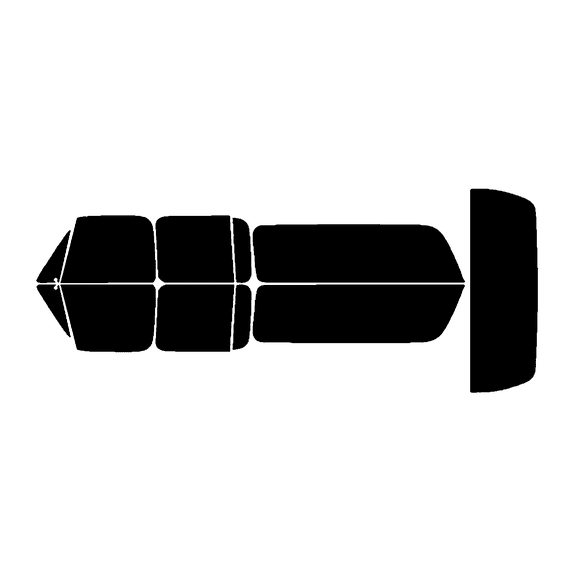 Haiy Co - PreCut 2Ply 05% Window Tint Film Kit For 1987-1991 Chevrolet Suburban -Side+Rear Window