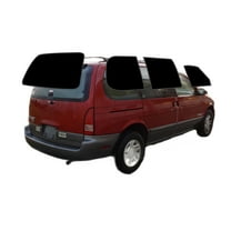 Haiy Co - PreCut 2Ply 05% Window Tint Film Kit For 1993-1998 Nissan Quest -Side+Rear Window