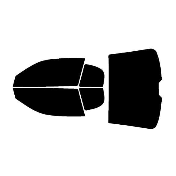 Haiy Co - PreCut 2Ply 05% Window Tint Film Kit For 1995-1999 Chevrolet Monte Carlo -Side+Rear Window