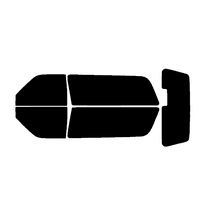 Haiy Co - PreCut 2Ply 05% Window Tint Film Kit For 1995-1999 Chevrolet Tahoe 2Door -Side+Rear Window