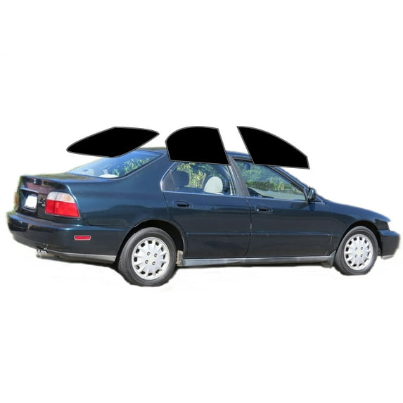 Haiy Co - PreCut 2Ply 05% Window Tint Film Kit For 1996-1997 Honda Accord Sedan -Side+Rear Window