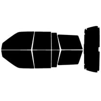Haiy Co - PreCut 2Ply 05% Window Tint Film Kit For 1996-1998 Jeep Grand Cherokee 4Door -Side+Rear Window