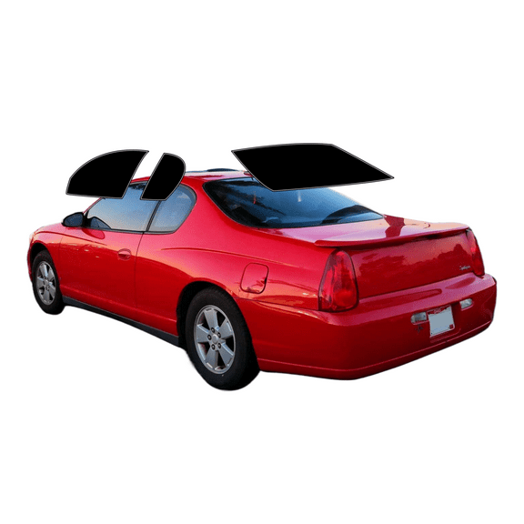 Haiy Co - PreCut 2Ply 05% Window Tint Film Kit For 2000-2009 Chevrolet Monte Carlo -Side+Rear Window