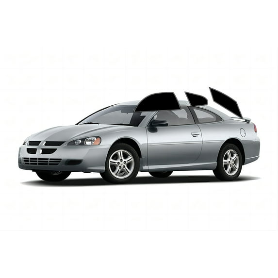 Haiy Co - PreCut 2Ply 05% Window Tint Film Kit For 2001-2005 Dodge Stratus Coupe -Side+Rear Window