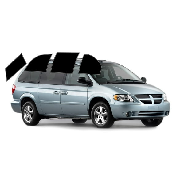 Haiy Co - PreCut 2Ply 05% Window Tint Film Kit For 2001-2007 Dodge Grand Caravan -Side+Rear Window