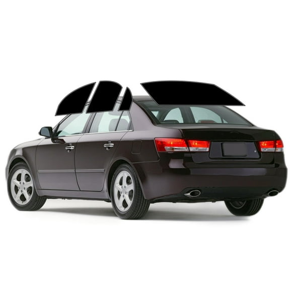 Haiy Co - PreCut 2Ply 05% Window Tint Film Kit For 2002-2005 Hyundai Sonata -Side+Rear Window