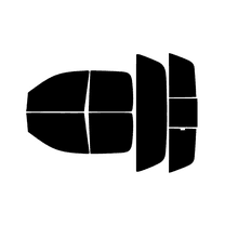 Haiy Co - PreCut 2Ply 05% Window Tint Film Kit For 2002-2005 RAM 1500 Crew -Side+Rear Window