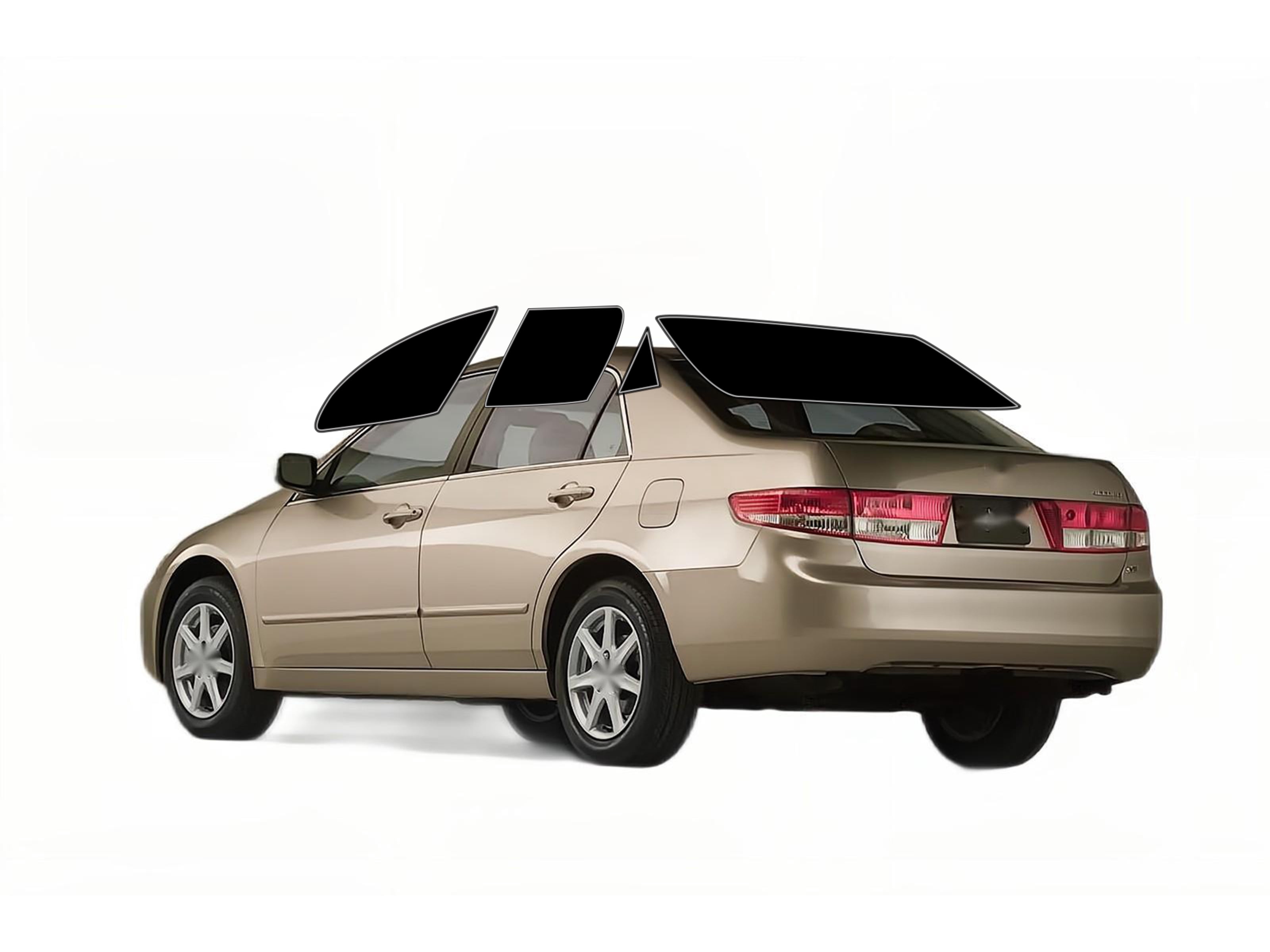 AutoTek Pre-Cut 2-Ply Window Tint Kit For 2003-2007 Honda Accord Sedan