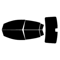 Haiy Co - PreCut 2Ply 05% Window Tint Film Kit For 2004-2015 Nissan Titan King -Side+Rear Window