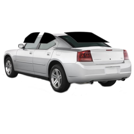 Haiy Co - PreCut 2Ply 05% Window Tint Film Kit For 2006-2010 Dodge Charger -Side+Rear Window