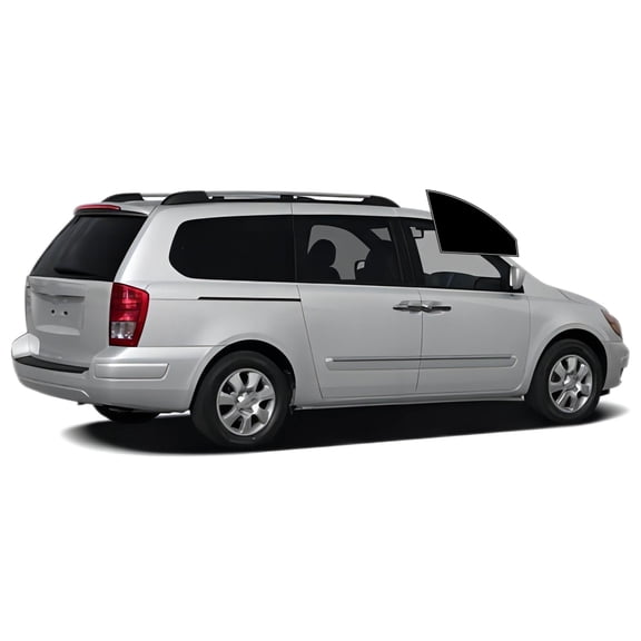 Haiy Co - PreCut 2Ply 05% Window Tint Film Kit For 2007-2011 Hyundai Entourage -Front Windows