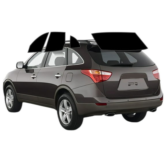 Haiy Co - PreCut 2Ply 05% Window Tint Film Kit For 2007-2012 Hyundai Veracruz -Side+Rear Window