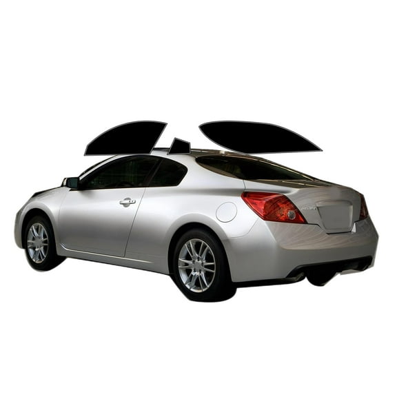 Haiy Co - PreCut 2Ply 05% Window Tint Film Kit For 2007-2012 Nissan Altima Coupe -Side+Rear Window