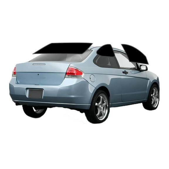 Haiy Co - PreCut 2Ply 05% Window Tint Film Kit For 2008-2011 Ford Focus Coupe -Side+Rear Window