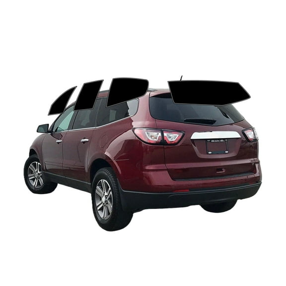 Haiy Co - PreCut 2Ply 05% Window Tint Film Kit For 2009-2017 Chevrolet Traverse -Side+Rear Window