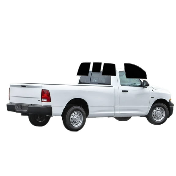 Haiy Co - PreCut 2Ply 05% Window Tint Film Kit For 2009-2018 RAM 1500 Regular -Side+Rear Window