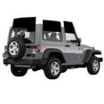 thumbnail image 1 of Haiy Co - PreCut 2Ply 05% Window Tint Film Kit For 2011-2017 Jeep Wrangler 2Door -Side+Rear Window, 1 of 6