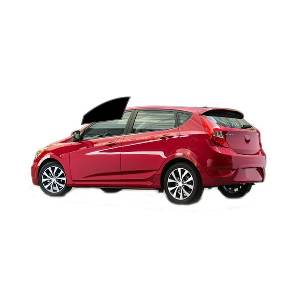 Haiy Co - PreCut 2Ply 05% Window Tint Film Kit For 2012-2017 Hyundai Accent 5Door Hatch -Front Windows
