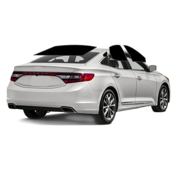 Haiy Co - PreCut 2Ply 05% Window Tint Film Kit For 2012-2017 Hyundai Azera -Side+Rear Window