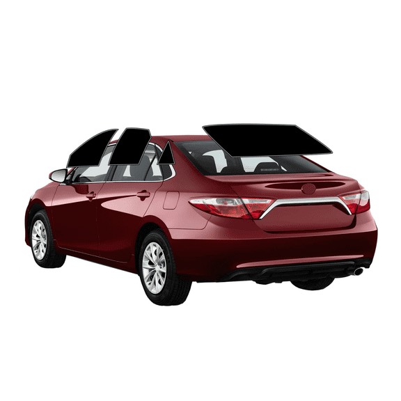 Haiy Co - PreCut 2Ply 05% Window Tint Film Kit For 2012-2017 Toyota Camry Sedan -Side+Rear Window